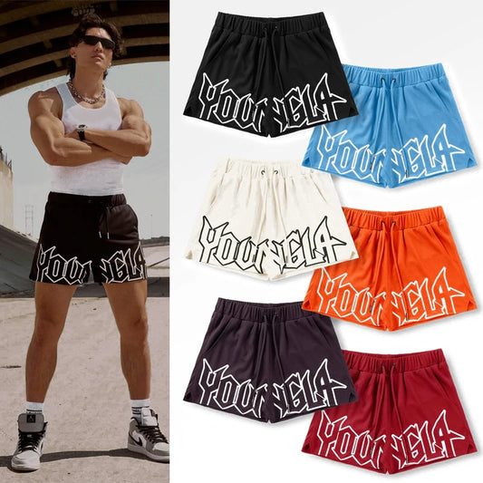 Pantalones cortos deportivos para hombre, estilo americano, para gimnasio, marca Ya Clothing, para correr al aire libre, baloncesto, entrenamiento, pantalones cortos, pantalones de playa, fitness