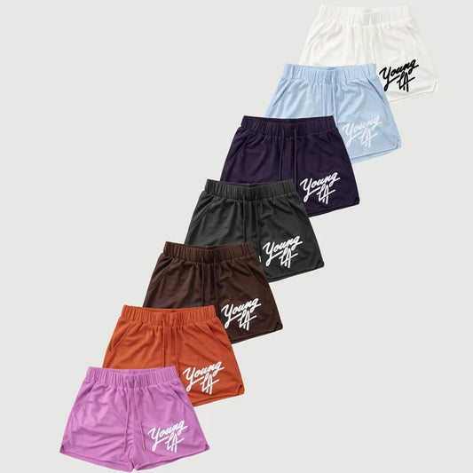 Pantalones cortos deportivos para gimnasio y fitness para hombre, estilo americano, ropa juvenil, marcas, pantalones cortos para correr al aire libre, baloncesto, entrenamiento, pantalones de playa